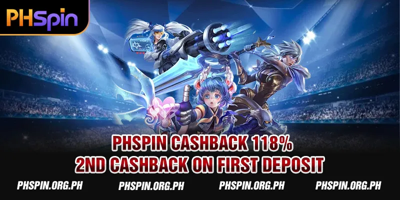 Instructions for participating in promotions PHSPIN Cashback 118% for members