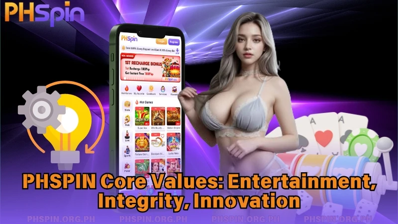 PHSPIN Core Values - Entertainment, Integrity, Innovation